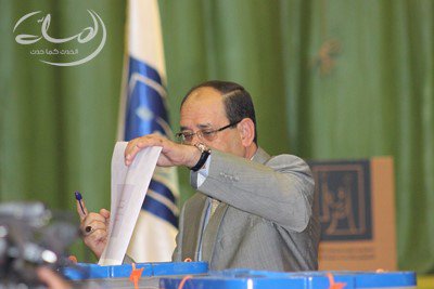 مالکی رای خود را به صندوق‌ انداخت