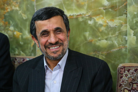 احمدی نژاد در مسجد جامع نارمک تهران
