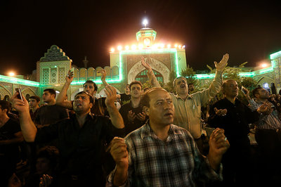 لیالی قدر- شب نوزدهم ماه مبارک رمضان - حرم حضرت عبدالعظیم الحسنی (ع)