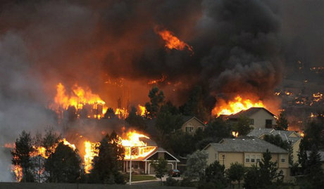 حوادث آتش سوزی طبیعی کانادا