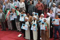 سخنرانی رییس جمهور در جمع مردم بندرعباس