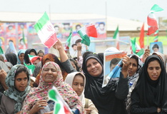 سخنرانی رییس جمهور در جمع مردم بندرعباس