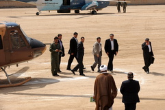 رییس جمهور در جمع مردم حاجی آباد