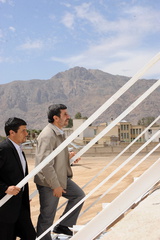 رییس جمهور در جمع مردم حاجی آباد