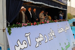 رییس جمهور در جمع مردم بندر خمیر