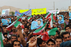 رییس جمهور در جمع مردم بندر خمیر