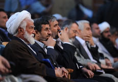 دیدار علما، ایثارگران، مدیران و منتخبین استان هرمزگان با رییس جمهور