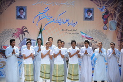 دیدار علما، ایثارگران، مدیران و منتخبین استان هرمزگان با رییس جمهور