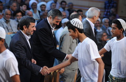 دیدار علما، ایثارگران، مدیران و منتخبین استان هرمزگان با رییس جمهور