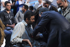 دیدار علما، ایثارگران، مدیران و منتخبین استان هرمزگان با رییس جمهور