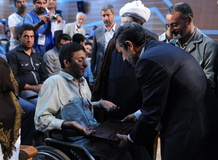 دیدار علما، ایثارگران، مدیران و منتخبین استان هرمزگان با رییس جمهور