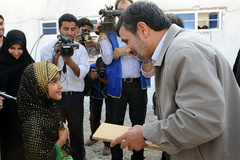 رییس جمهور در جمع مردم پارسیان