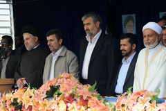 رییس جمهور در جمع مردم پارسیان