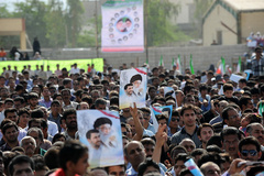 رییس جمهور در جمع مردم پارسیان