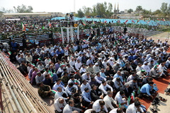 رییس جمهور در جمع مردم پارسیان