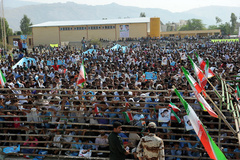 رییس جمهور در جمع مردم پارسیان