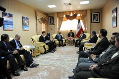 دیدار کوفی عنان با احمدی نژاد