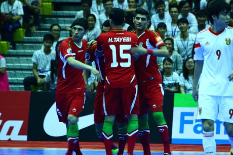 هم‌گروهی فوتسال ایران با عراق، چین و اردن