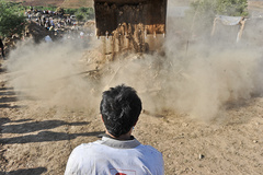 زلزله‌زدگان روستای باجه باج از توابع ورزقان - آذربایجان شرقي