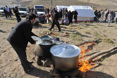 زلزله‌زدگان روستای باجه باج از توابع ورزقان - آذربایجان شرقي