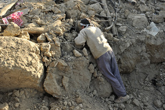 زلزله‌زدگان روستای باجه باج از توابع ورزقان - آذربایجان شرقي