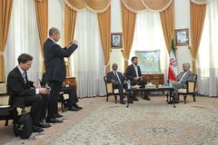 دیدار كوفي عنان با دبیر شورای عالی امنیت ملی