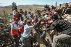 زلزله‌زدگان روستای باجه باج از توابع ورزقان - آذربایجان شرقي