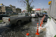 مترو تهران غرق شد