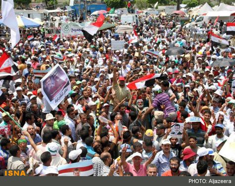 حامیان مرسی امروز تظاهرات میلیونی برگزار می‌کنند/45 زخمی طی جدیدترین درگیری‌ها