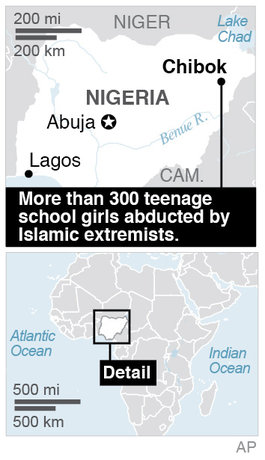 ربوده شدن 8 دختر دیگر در نیجریه