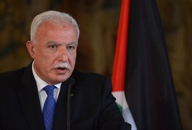 پیشنهاد وزیر خارجه فلسطین برای برگزاری کنفرانس صلح در ترکیه/ "کمک مشروط از اروپا نمی‌خواهیم"