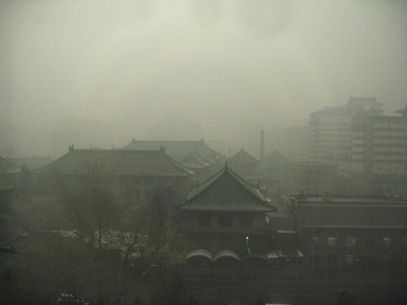 آلودگی هوا چین پکن
