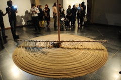 افتتاحیه نمایشگاه آثار هنرمند آلمانی گونتر اوکر در موزه هنرهای معاصر تهران