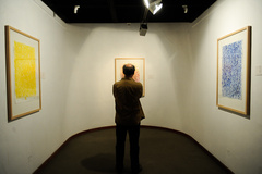 افتتاحیه نمایشگاه آثار هنرمند آلمانی گونتر اوکر در موزه هنرهای معاصر تهران