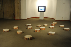 افتتاحیه نمایشگاه آثار هنرمند آلمانی گونتر اوکر در موزه هنرهای معاصر تهران