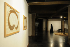 افتتاحیه نمایشگاه آثار هنرمند آلمانی گونتر اوکر در موزه هنرهای معاصر تهران