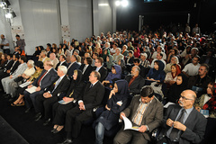 افتتاحیه نمایشگاه آثار هنرمند آلمانی گونتر اوکر در موزه هنرهای معاصر تهران