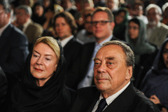 افتتاحیه نمایشگاه آثار هنرمند آلمانی گونتر اوکر در موزه هنرهای معاصر تهران