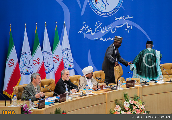 در حاشیه شانزدهمين اجلاس سران غيرمتعهد‌ها