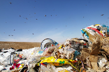 زباله‌های بجنورد در ایستگاه بلاتکلیفی