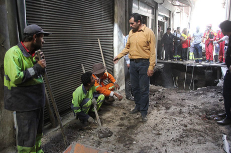 مرگ کارگر میانسال در پی ریزش چاه - قزوین