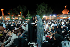 لیالی قدر- شب بیست و یکم ماه مبارک رمضان - شاهچراغ شیراز