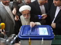 آيت‌الله جنتي در انتخابات شركت كرد