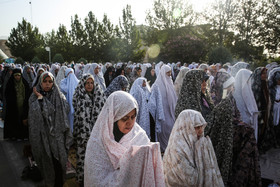 اقامه نماز عید سعید فطر - دهکده المپیک