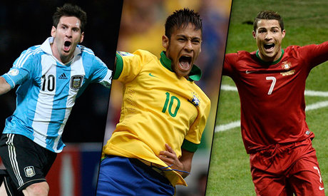 مسی و نیمار شانس اول آقای گلی جام جهانی