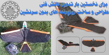 تدوین دانش فنی ساخت ریزپرنده‌های بدون سرنشین برای نخستین باردرکشور