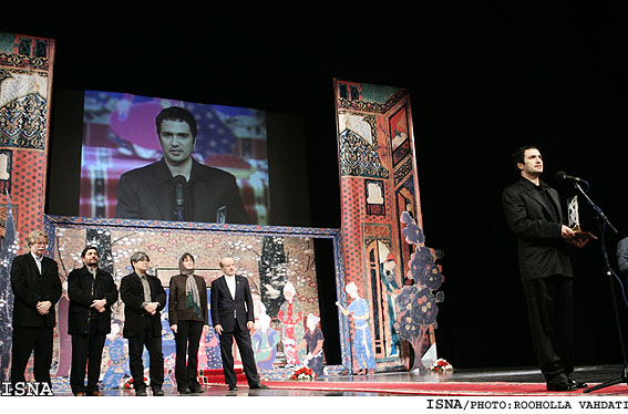 محمدرضا فروتن دراختتاميه‌ي بخش بين‌الملل جشنواره‌ي فيلم فجر/روح‌اله وحدتي