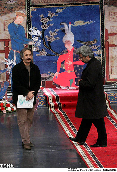 درويش و مجيدي دراختتاميه بيست‌و‌چهارمين جشنواره‌فيلم فجر/مهدي قاسمي  ايسنا