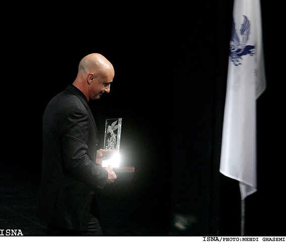 محسن روزبهاني برنده بهترين جلوه‌هاي ويژه جشنواره‌فيلم فجر/مهدي قاسمي  ايسنا