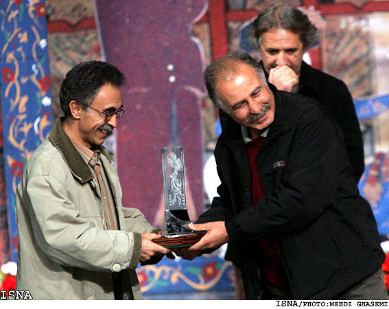 يدالله نجفي و ناصر شكوه نيا برنده ‌صدابرداري جشنواره‌فيلم فجر/مهدي قاسمي  ايسنا